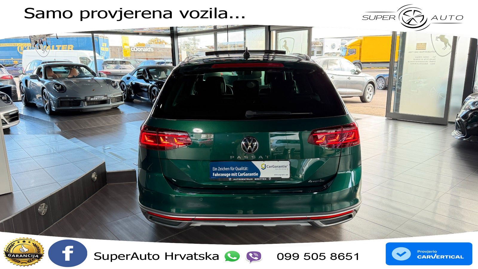 Volkswagen Passat Variant 2.0 TDI (200 KS) 4MOTION DSG LED+GR SJED+ACC