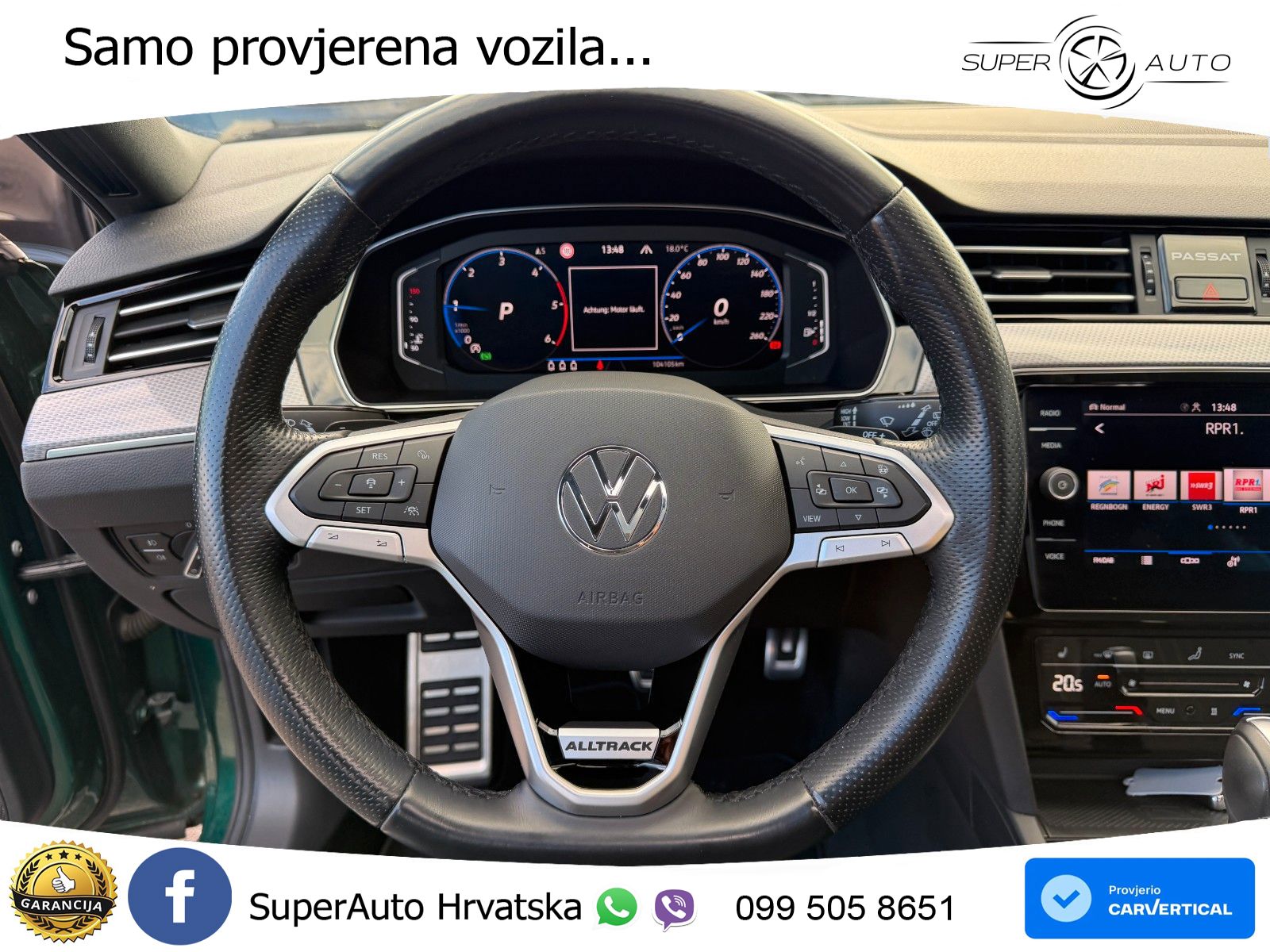 Volkswagen Passat Variant 2.0 TDI (200 KS) 4MOTION DSG LED+GR SJED+ACC