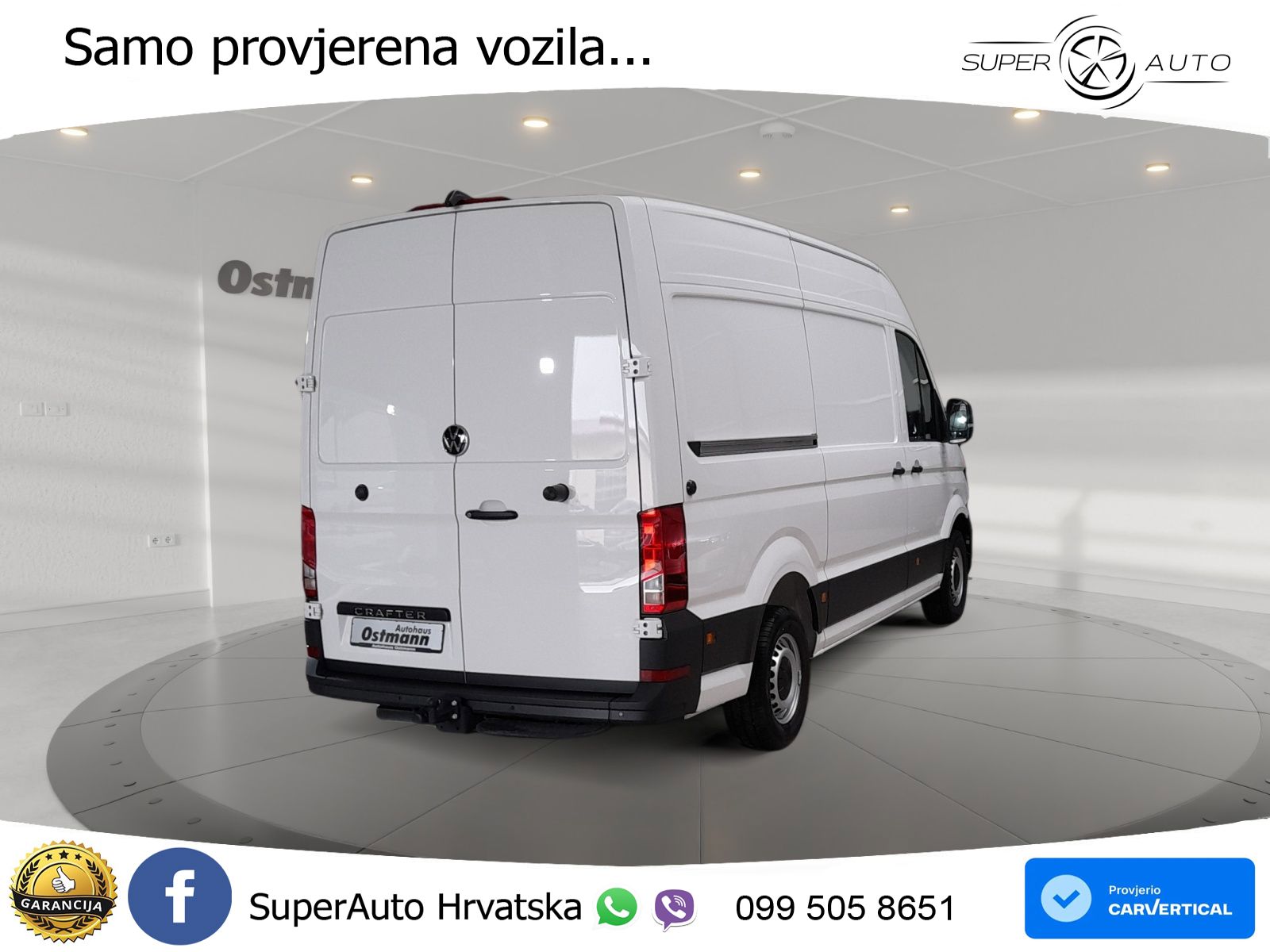 Volkswagen Crafter 35 2.0 TDI Kasten Hochdach AHK, PDC 140 KS