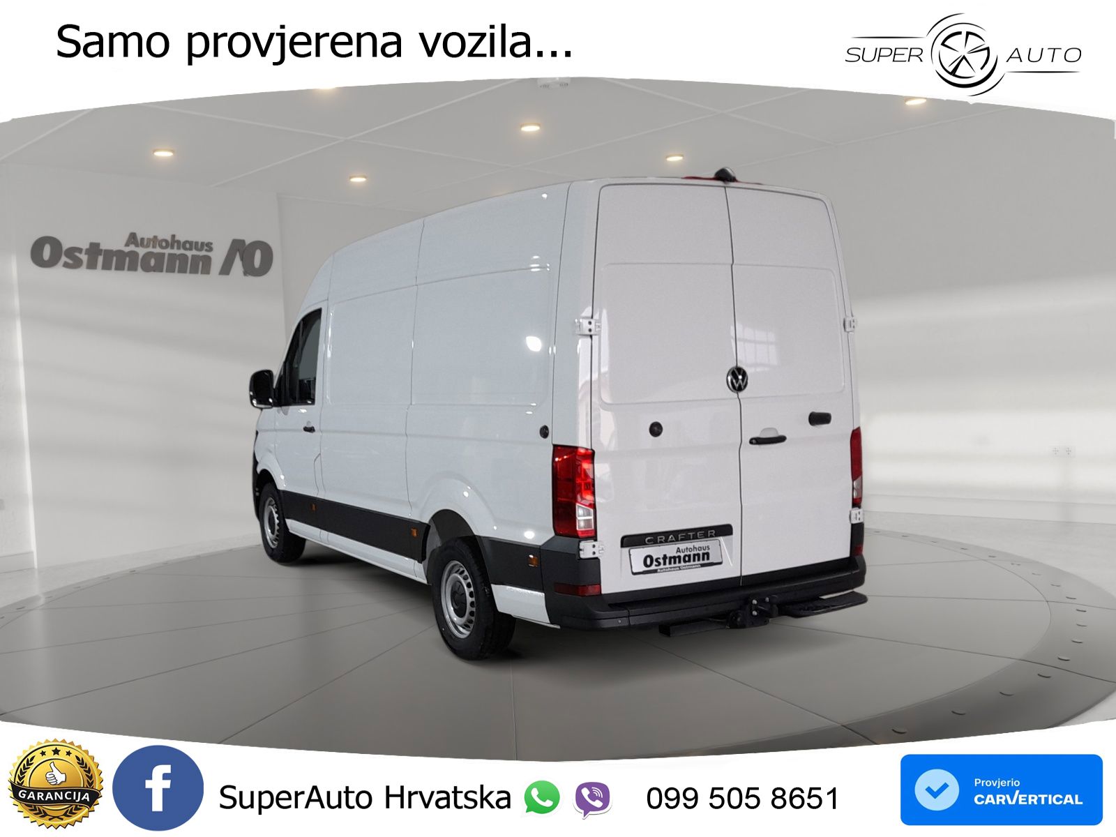 Volkswagen Crafter 35 2.0 TDI Kasten Hochdach AHK, PDC 140 KS
