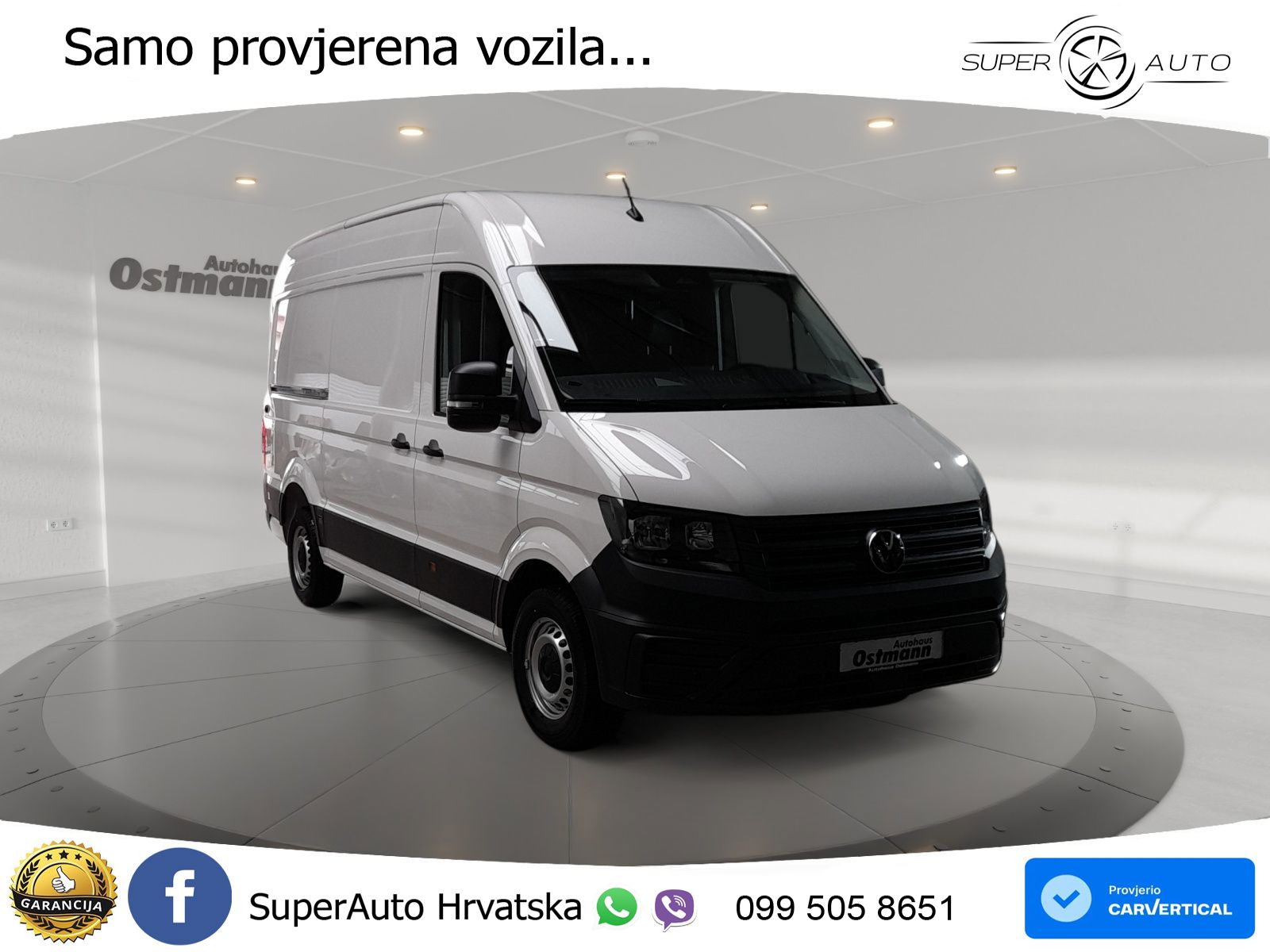 Volkswagen Crafter 35 2.0 TDI Kasten Hochdach AHK, PDC 140 KS