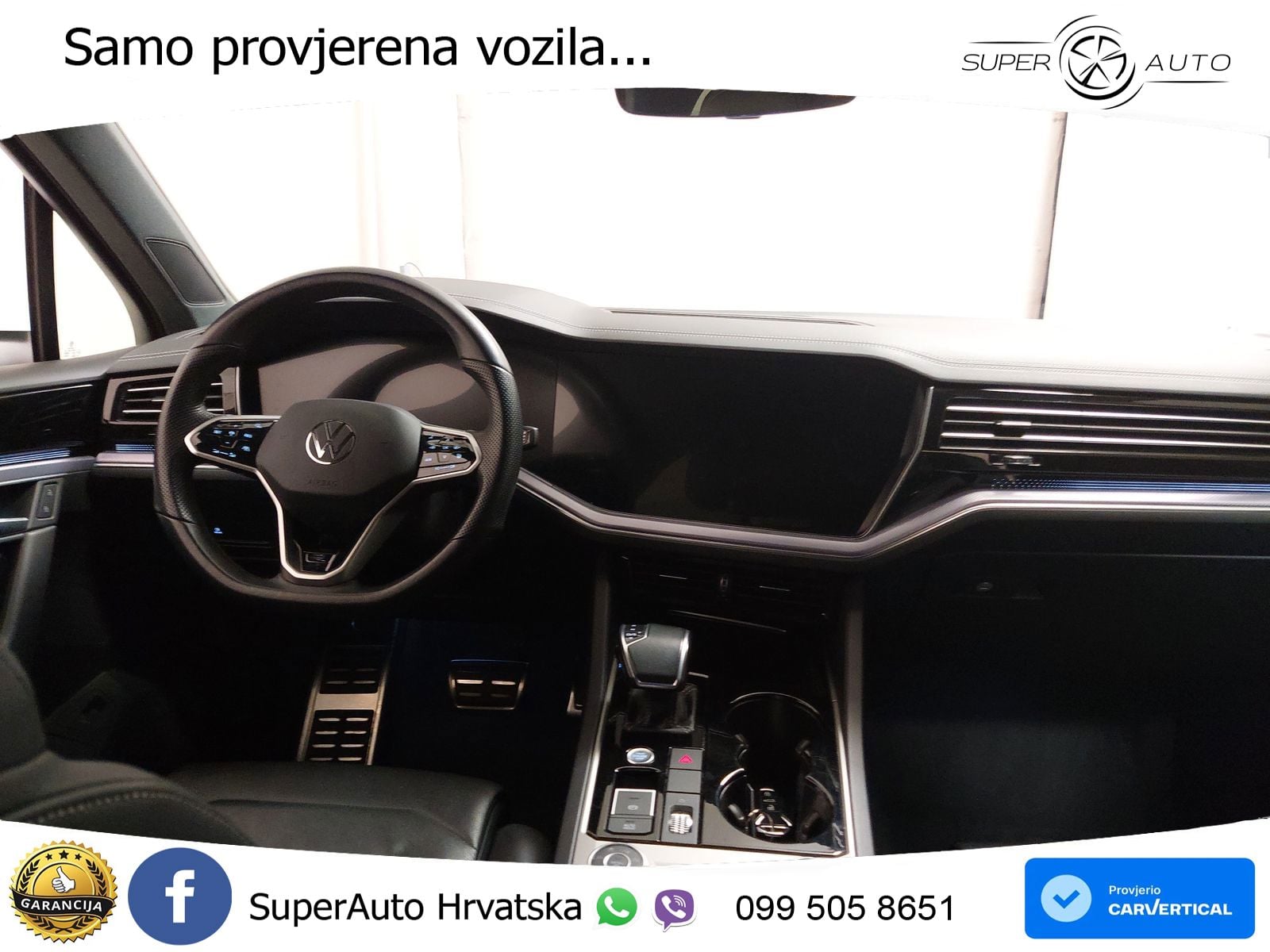 Volkswagen Touareg 3.0 V6 TDI (231 KS) 4MOTION Tiptronic R-Line ZRAČNI+ACC+GR SJED+KAM