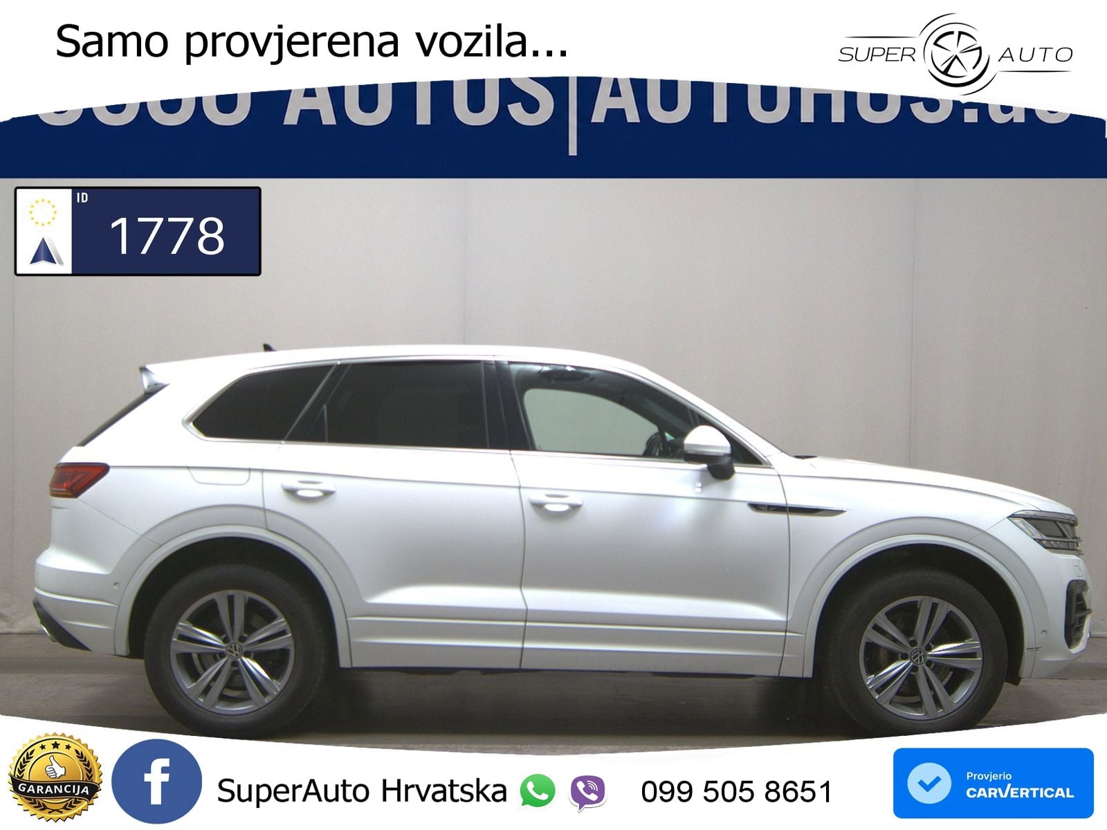 Volkswagen Touareg 3.0 V6 TDI (231 KS) 4MOTION Tiptronic R-Line ZRAČNI+ACC+GR SJED+KAM