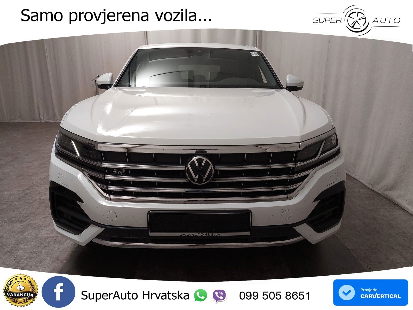 Volkswagen Touareg 3.0 V6 TDI (231 KS) 4MOTION Tiptronic R-Line ZRAČNI+ACC+GR SJED+KAM