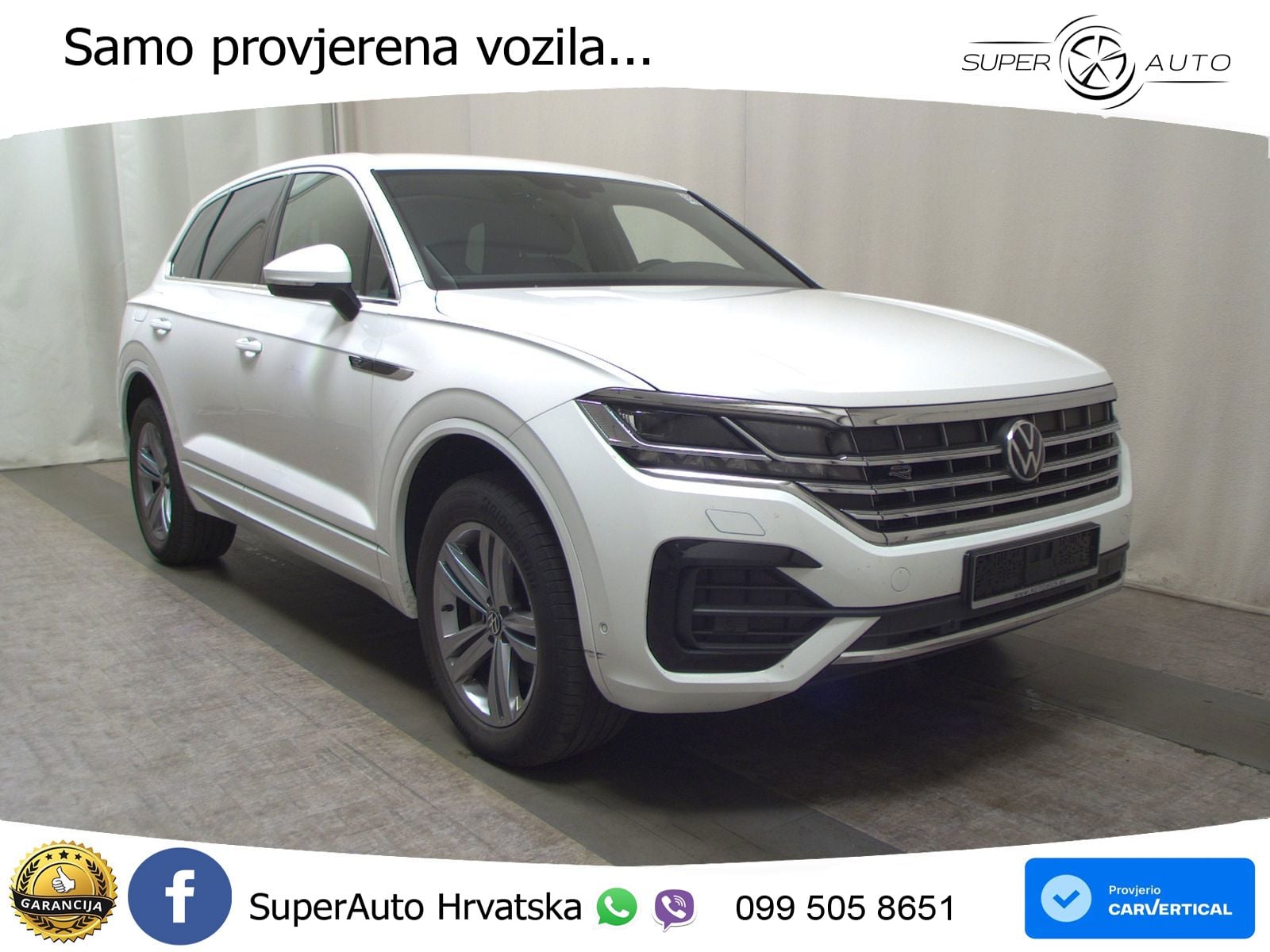 Volkswagen Touareg 3.0 V6 TDI (231 KS) 4MOTION Tiptronic R-Line ZRAČNI+ACC+GR SJED+KAM