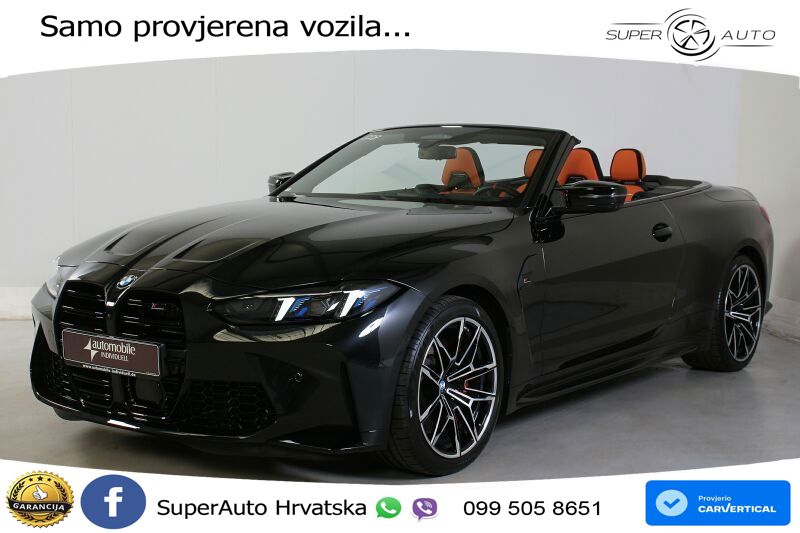 BMW M4 Convertible Competition 3.0 (530 KS) xDrive Steptronic LED+GR SJED+ACC
