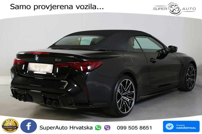 BMW M4 Convertible Competition 3.0 (530 KS) xDrive Steptronic LED+GR SJED+ACC