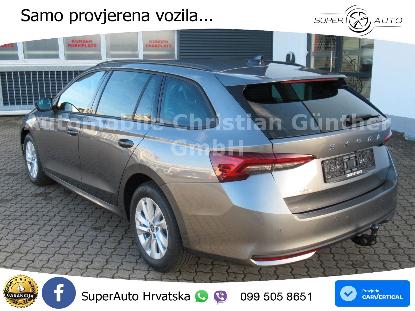Škoda Octavia Combi 1.5 TSI (150 KS) DSG Selection LED+GR SJED+ACC