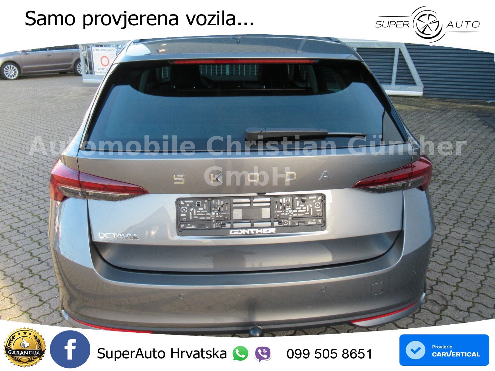 Škoda Octavia Combi 1.5 TSI (150 KS) DSG Selection LED+GR SJED+ACC