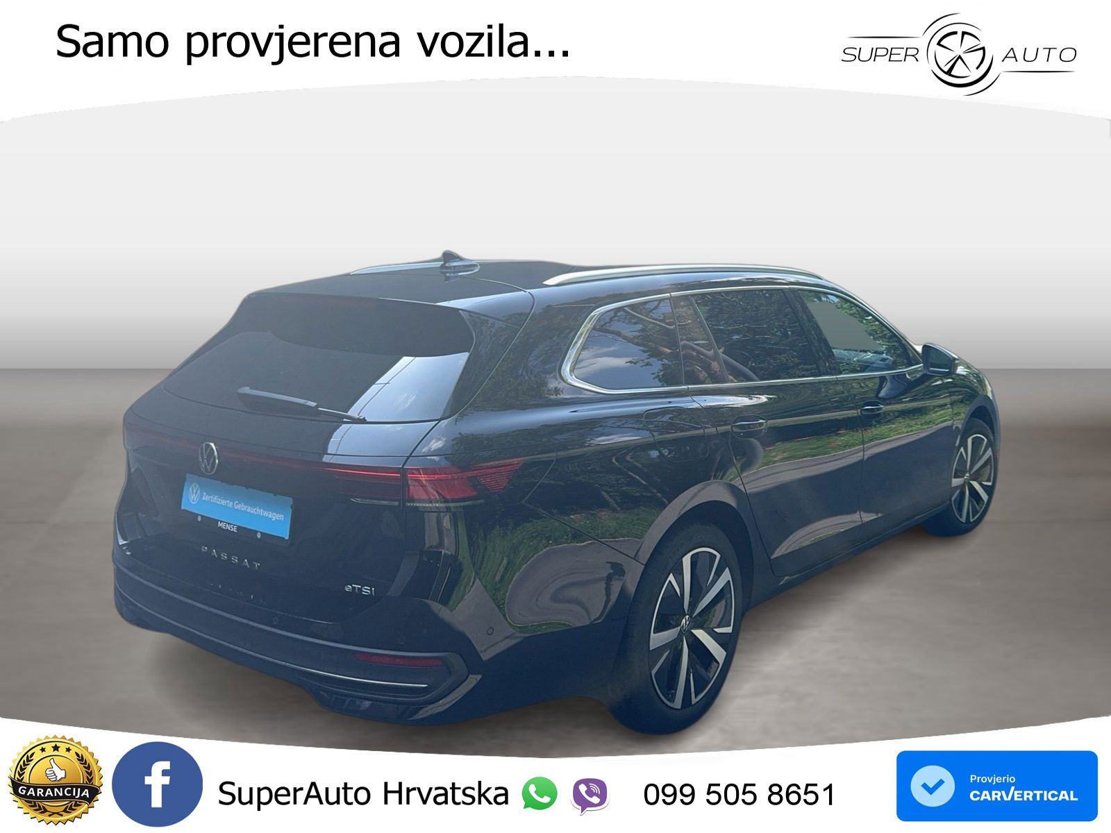 Volkswagen Passat Variant 1.5 eTSI (150 KS) DSG Business LED+GR SJED+ACC