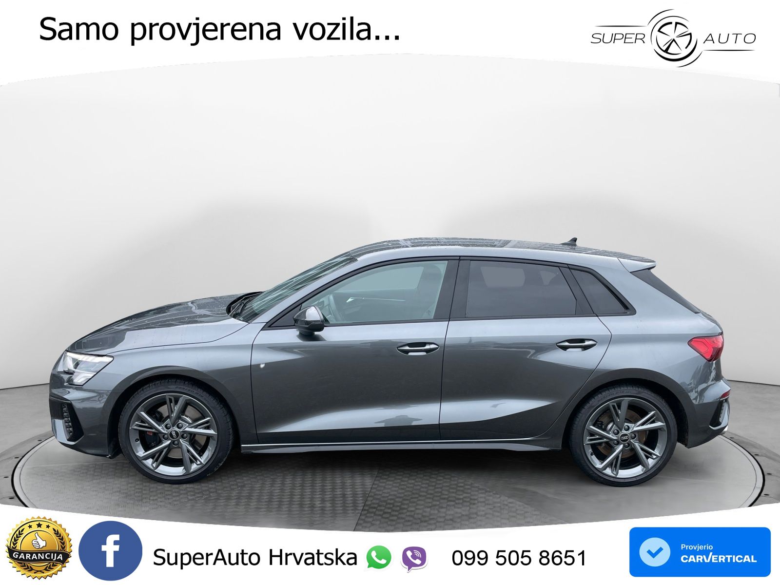 Audi S3 2.0 TFSI (310 KS) quattro S tronic LED+GR SJED+ACC