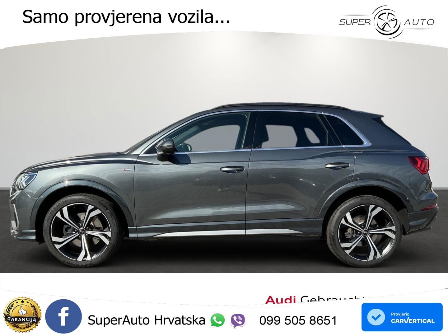 Audi Q3 45 TFSI (245 KS) quattro S tronic MATRIX+GR SJED+KAM