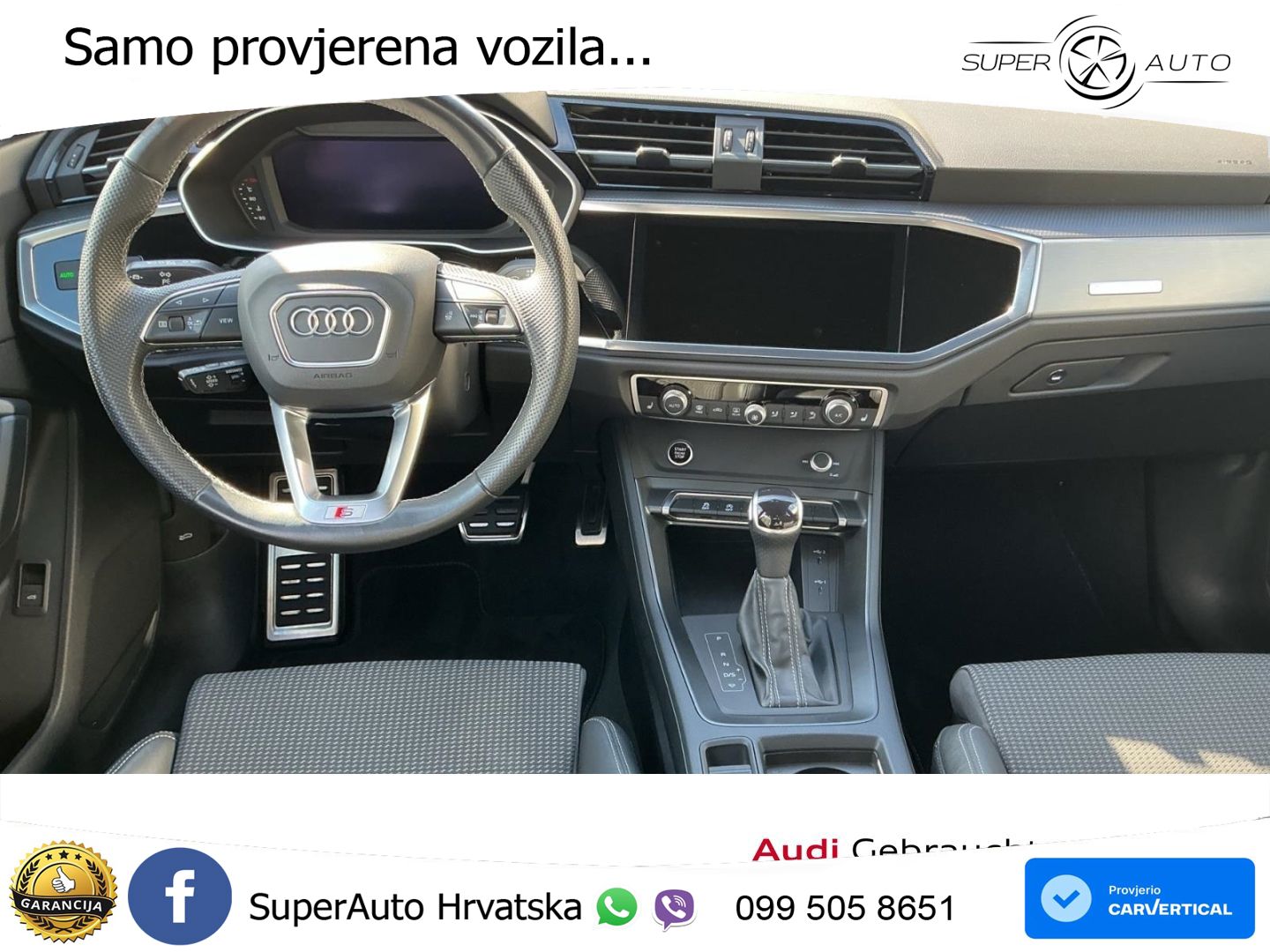Audi Q3 45 TFSI (245 KS) quattro S tronic MATRIX+GR SJED+KAM