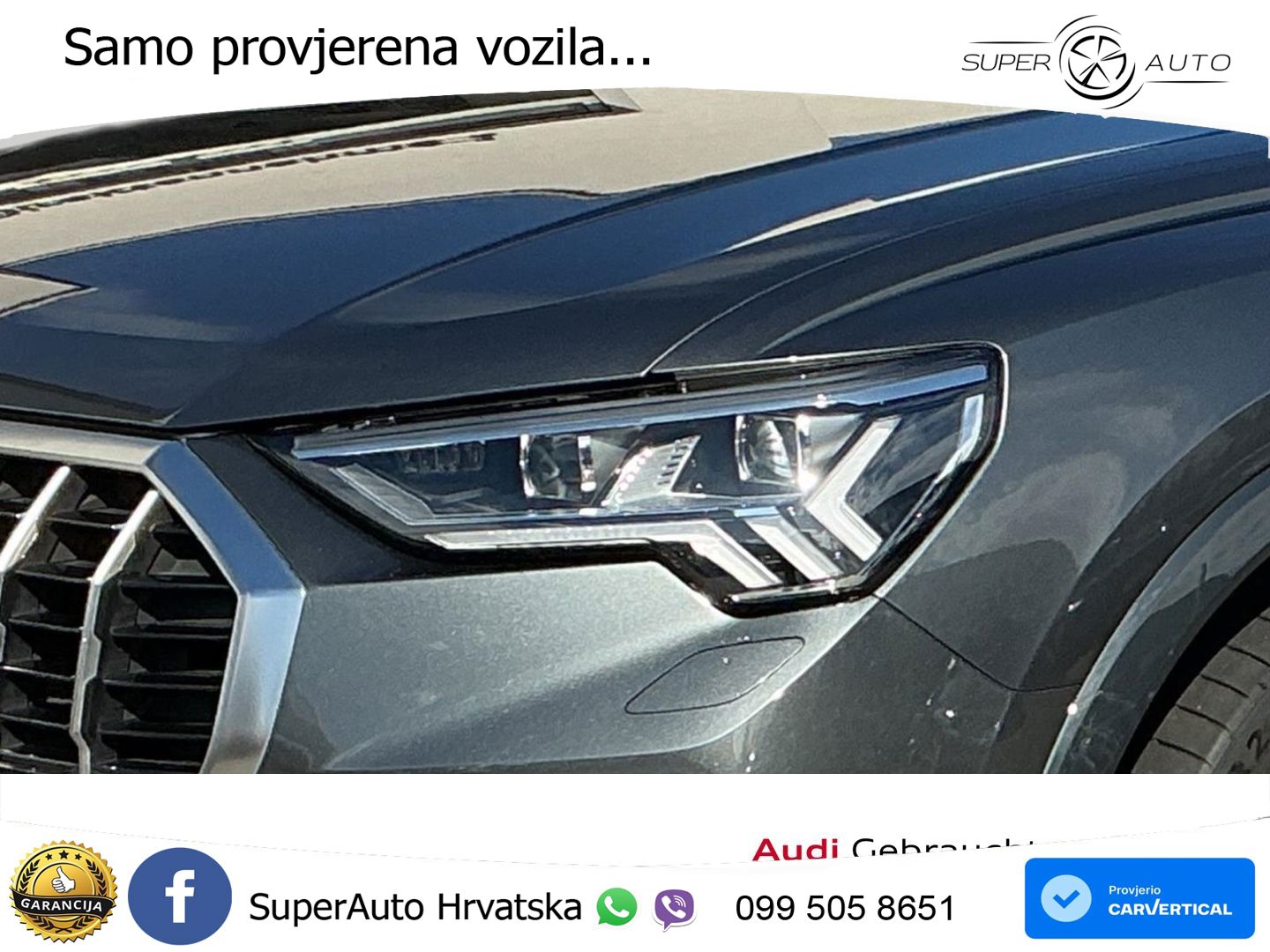 Audi Q3 45 TFSI (245 KS) quattro S tronic MATRIX+GR SJED+KAM