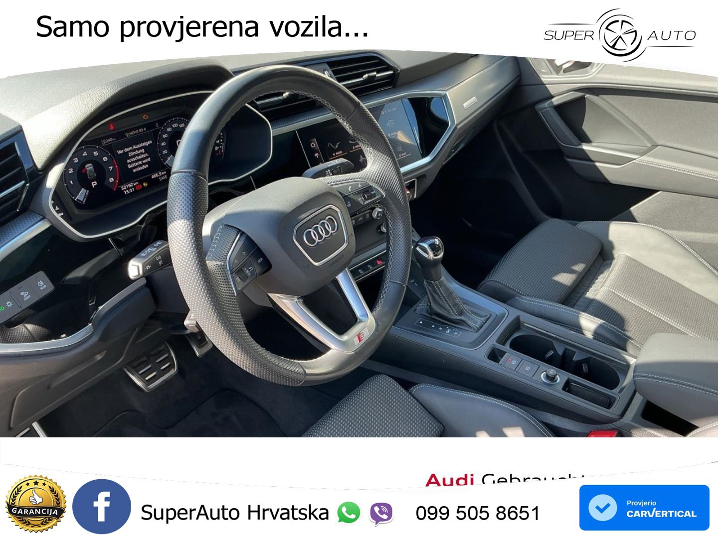 Audi Q3 45 TFSI (245 KS) quattro S tronic MATRIX+GR SJED+KAM