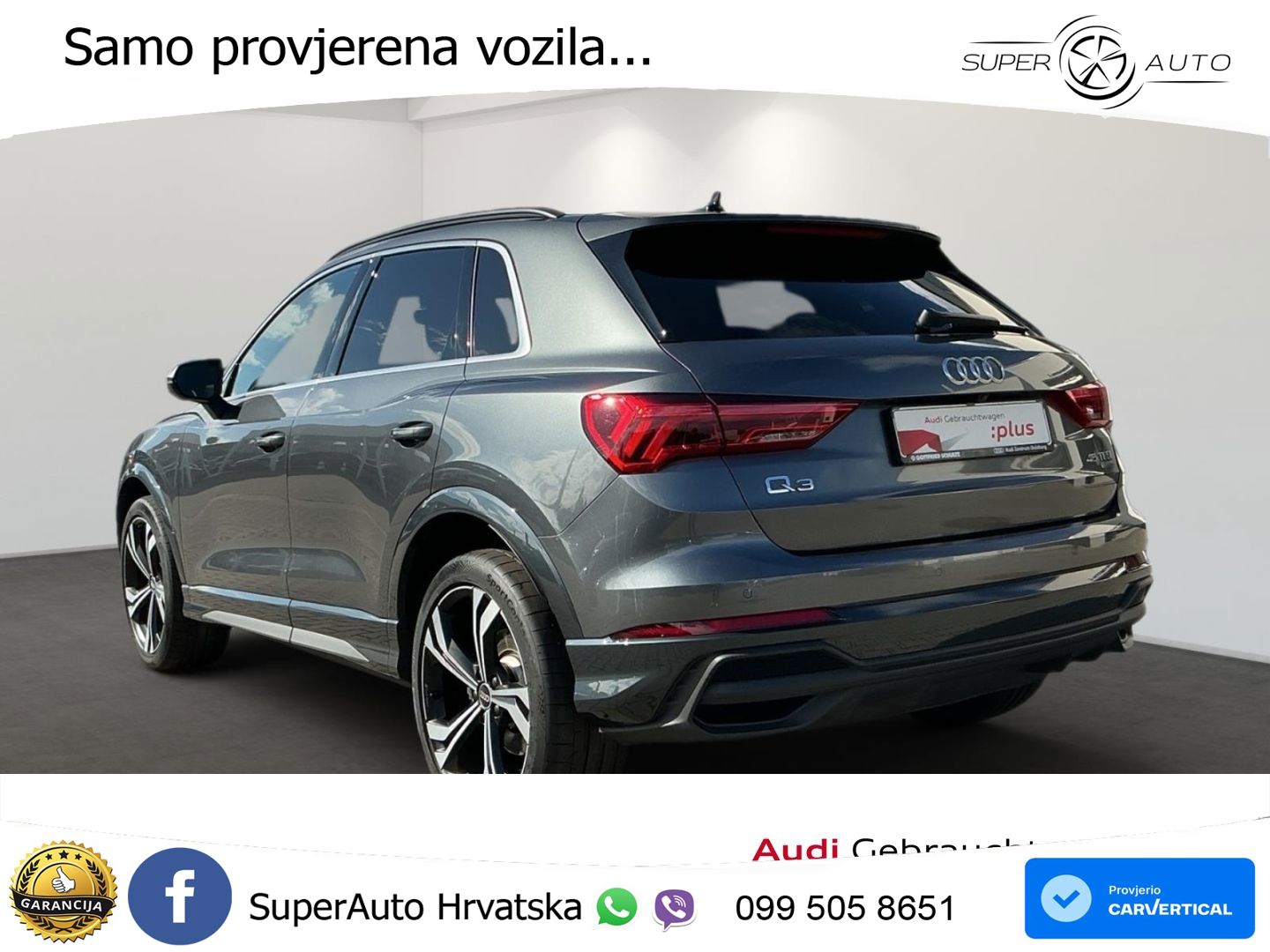 Audi Q3 45 TFSI (245 KS) quattro S tronic MATRIX+GR SJED+KAM
