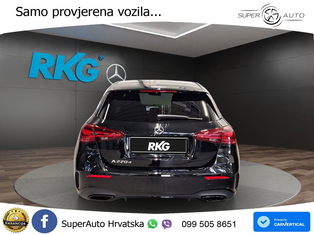 Mercedes-Benz A 220d 8G-DCT AMG LED+GR SJED+ACC
