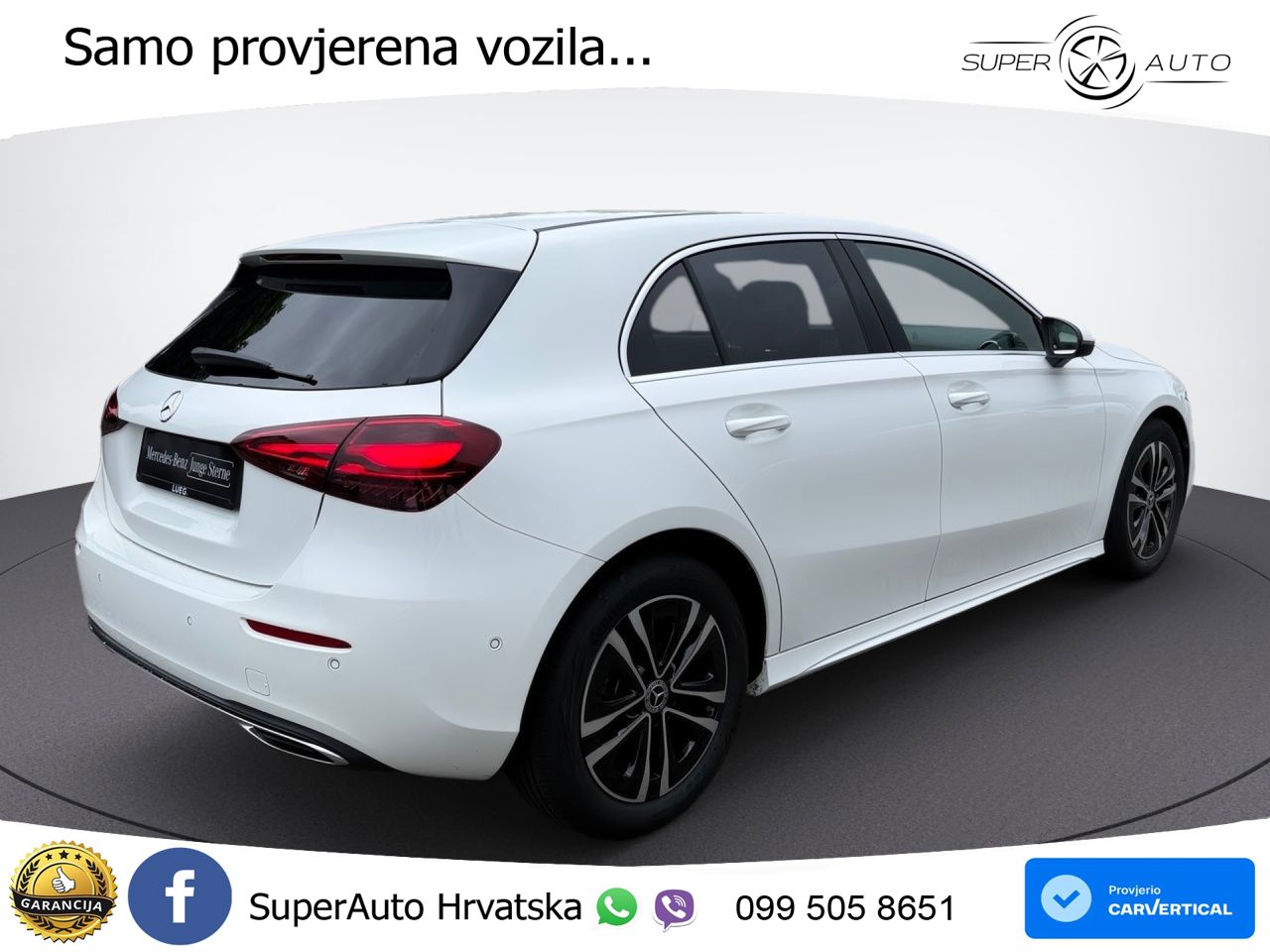Mercedes-Benz A 200 7G-DCT LED+GR SJED+ACC