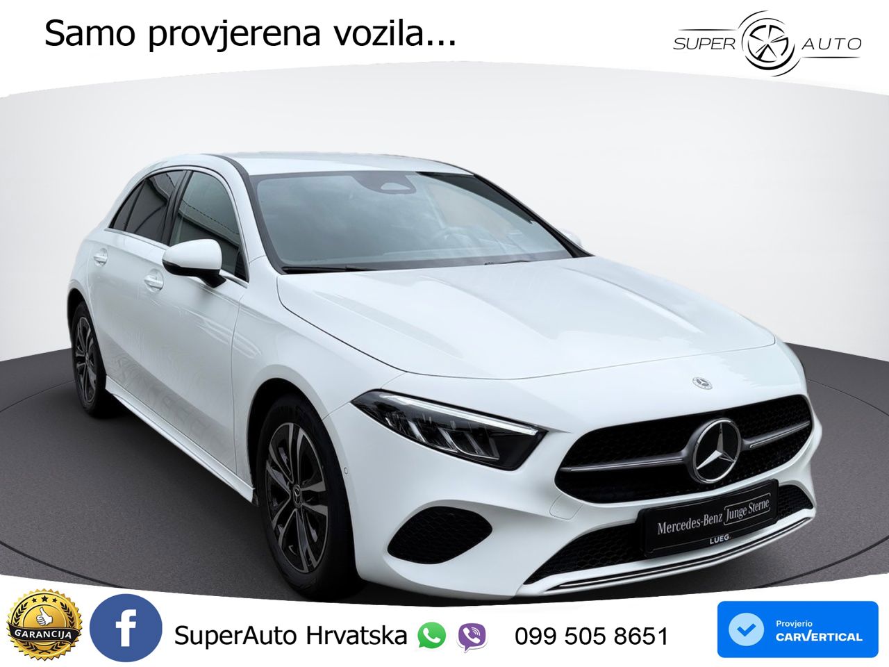 Mercedes-Benz A 200 7G-DCT LED+GR SJED+ACC