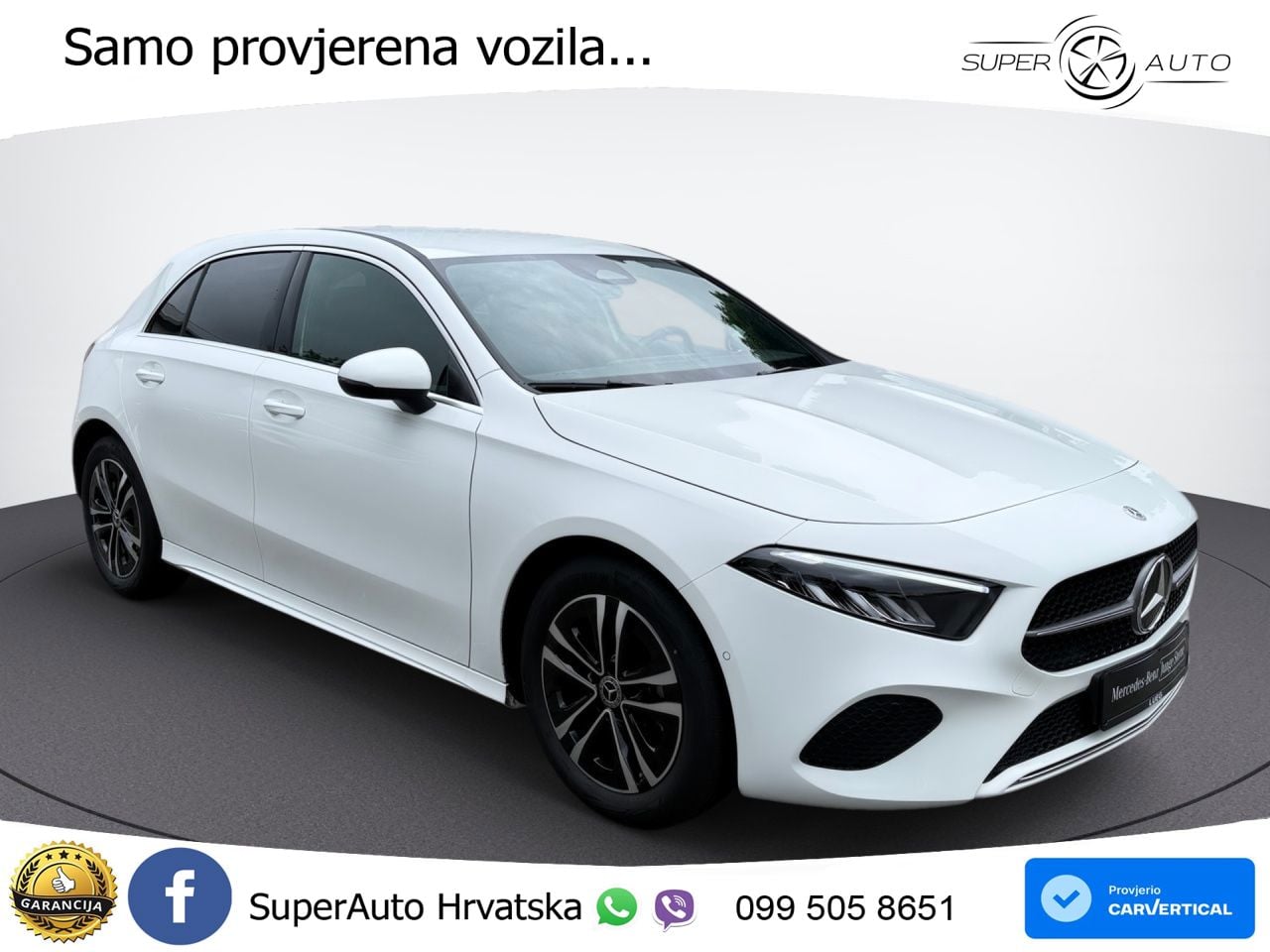 Mercedes-Benz A 200 7G-DCT LED+GR SJED+ACC