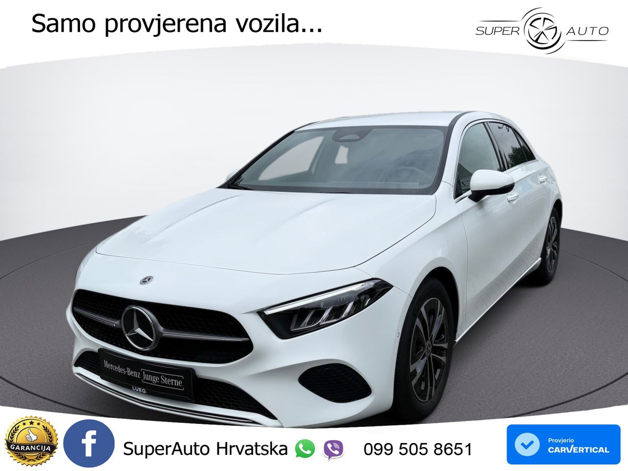 Mercedes-Benz A 200 7G-DCT LED+GR SJED+ACC