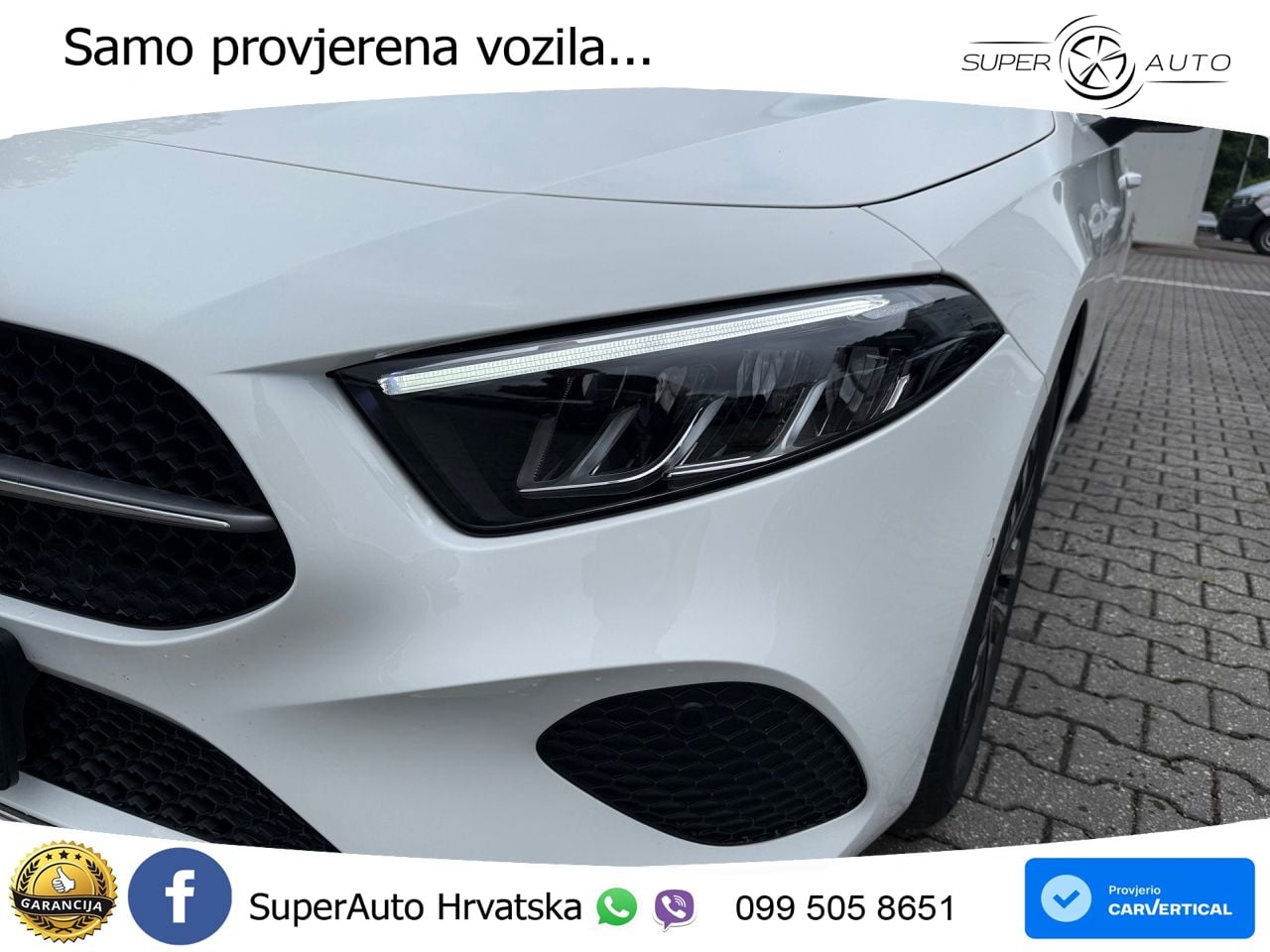 Mercedes-Benz A 200 7G-DCT LED+GR SJED+ACC