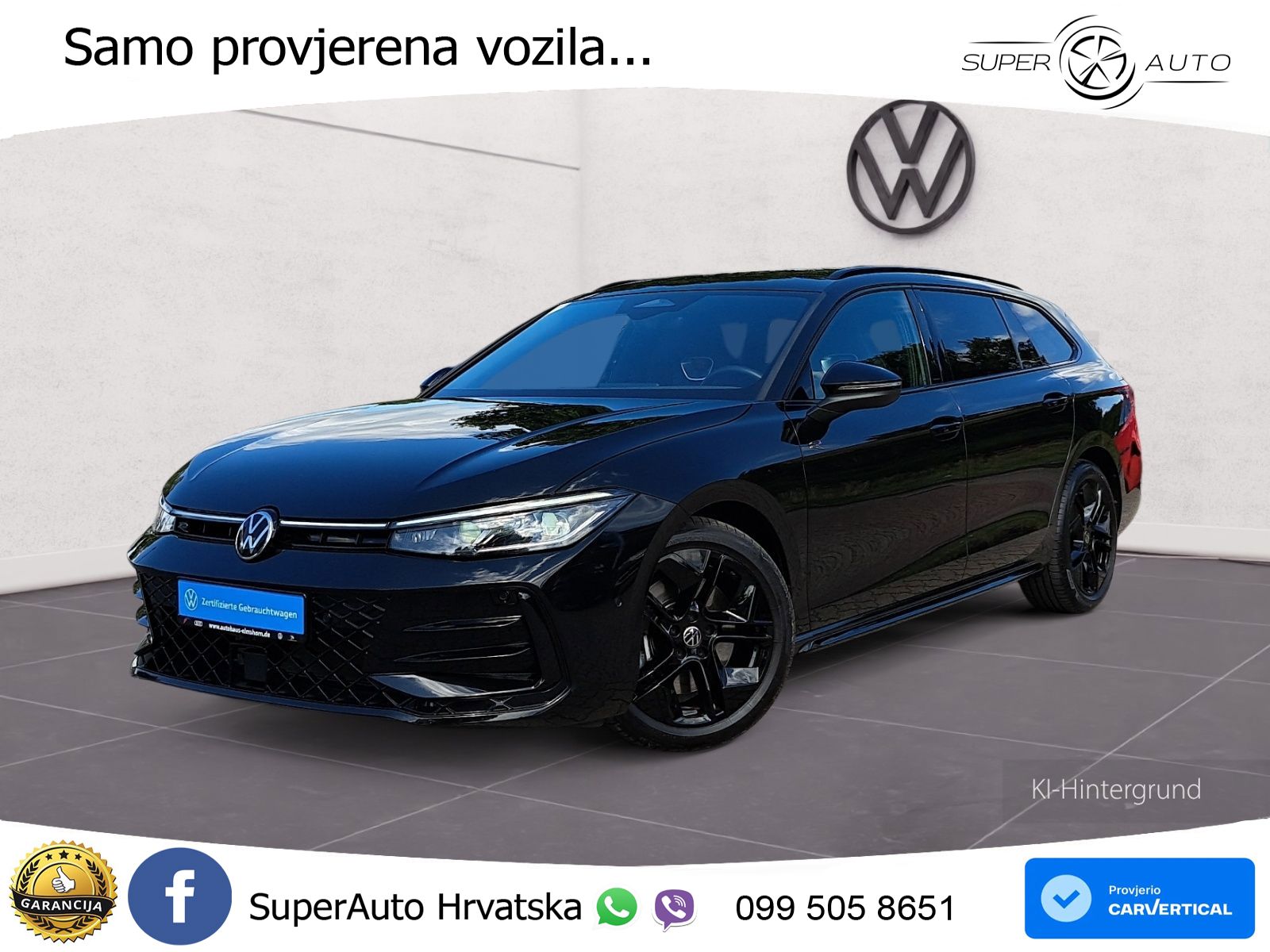 Volkswagen Passat Variant 2.0 TDI (193 KS) 4MOTION DSG R-Line LED+GR SJED+ACC