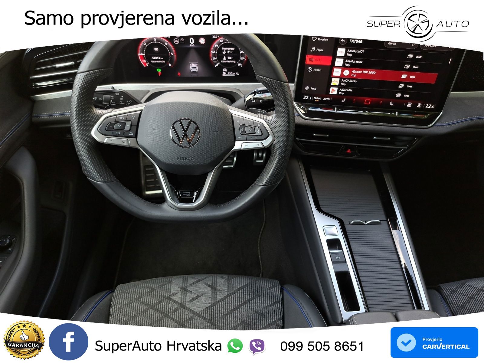 Volkswagen Passat Variant 2.0 TDI (193 KS) 4MOTION DSG R-Line LED+GR SJED+ACC