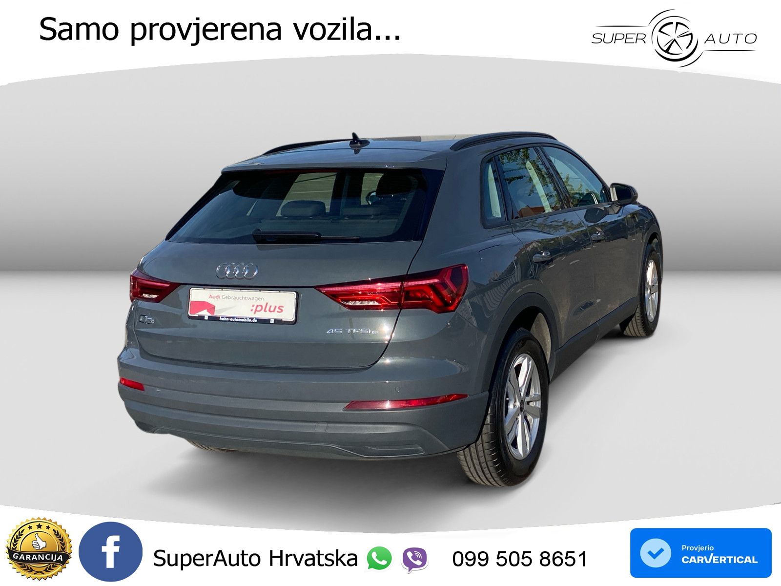 Audi Q3 45 TFSIe (245 KS) S tronic
