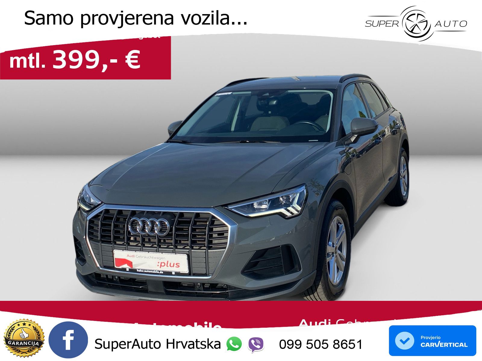 Audi Q3 45 TFSIe (245 KS) S tronic