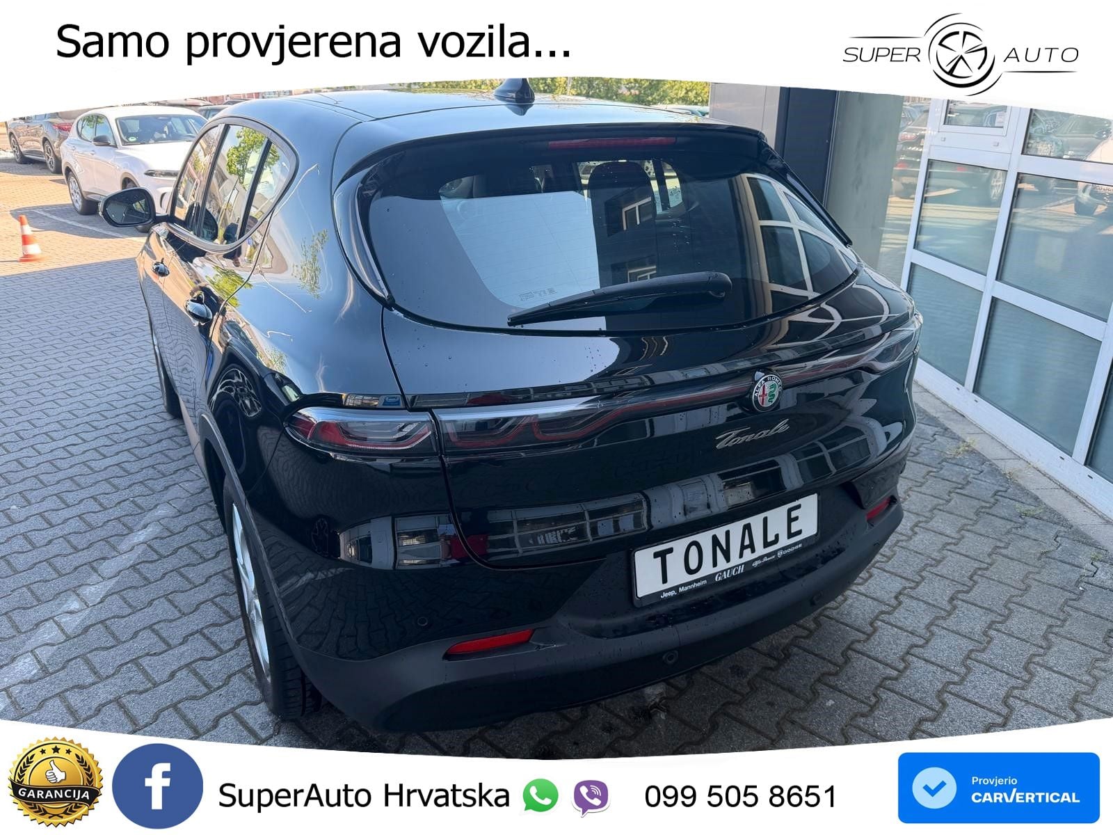 Alfa Romeo Tonale 1.6 VGT-D (130 KS) TCT LED+GR SJED+ACC