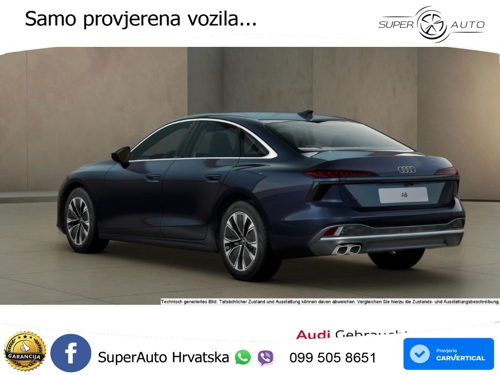 Audi A6 2.0 TDI (204 KS) S tronic LED+GR SJED+ACC