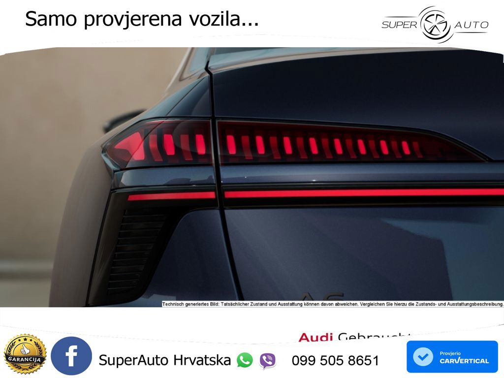 Audi A6 2.0 TDI (204 KS) S tronic LED+GR SJED+ACC