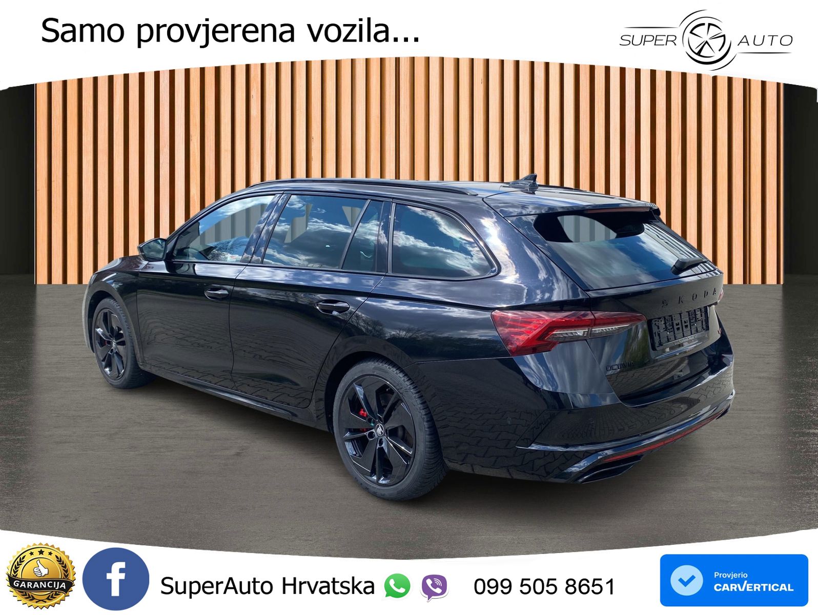 Škoda Octavia Combi RS 2.0 TSI (265 KS) DSG MATRIX+GR SJED+KAM