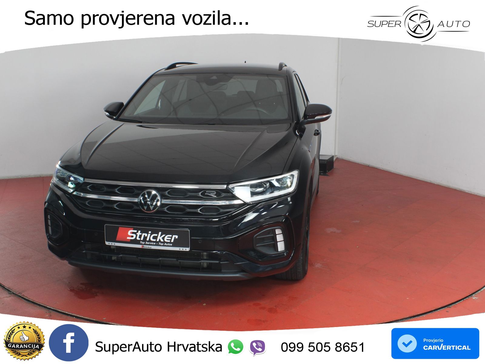 Volkswagen T-Roc 1.5 TSI (150 KS) DSG R-Line LED+GR SJED+ACC