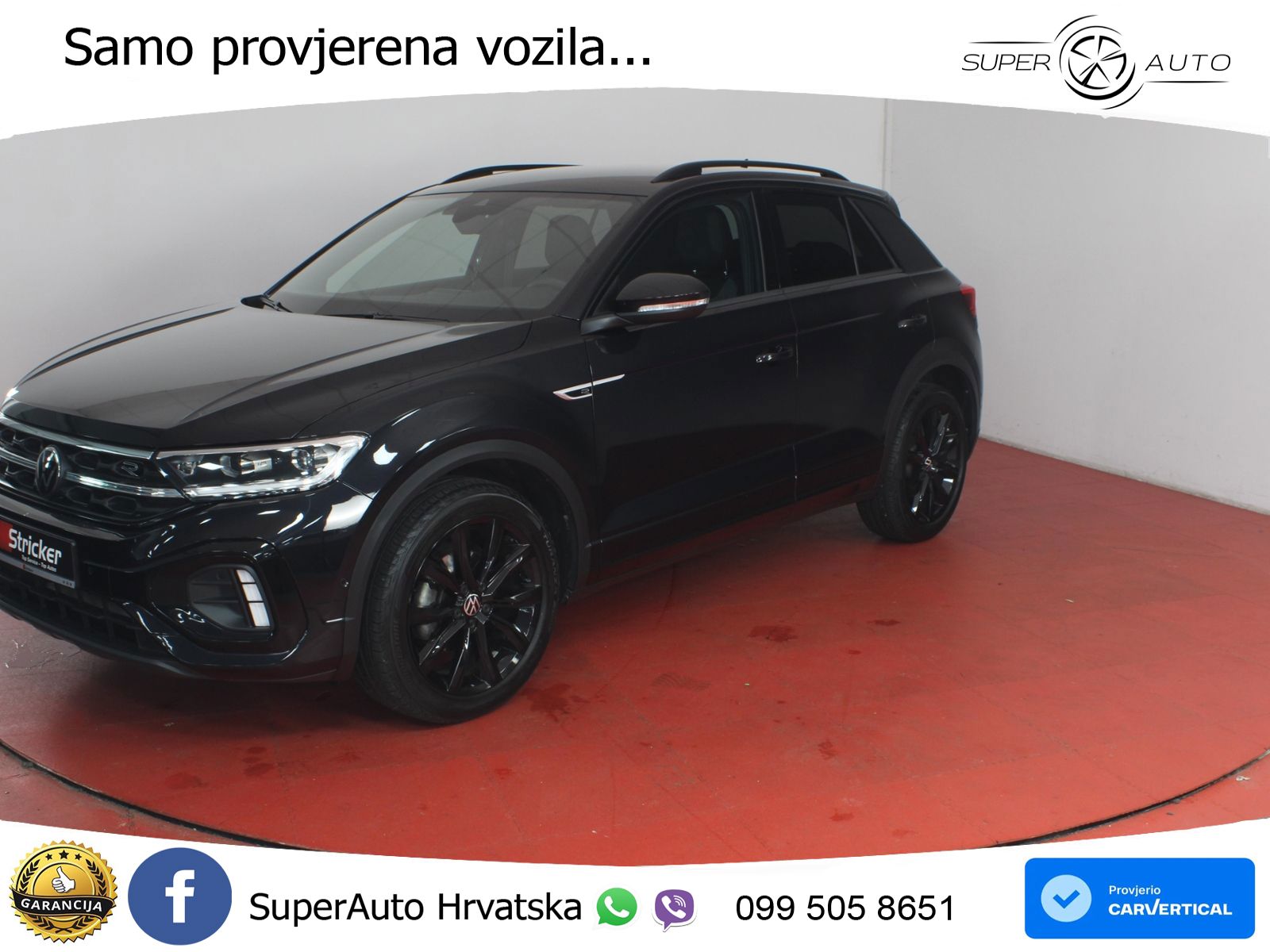 Volkswagen T-Roc 1.5 TSI (150 KS) DSG R-Line LED+GR SJED+ACC
