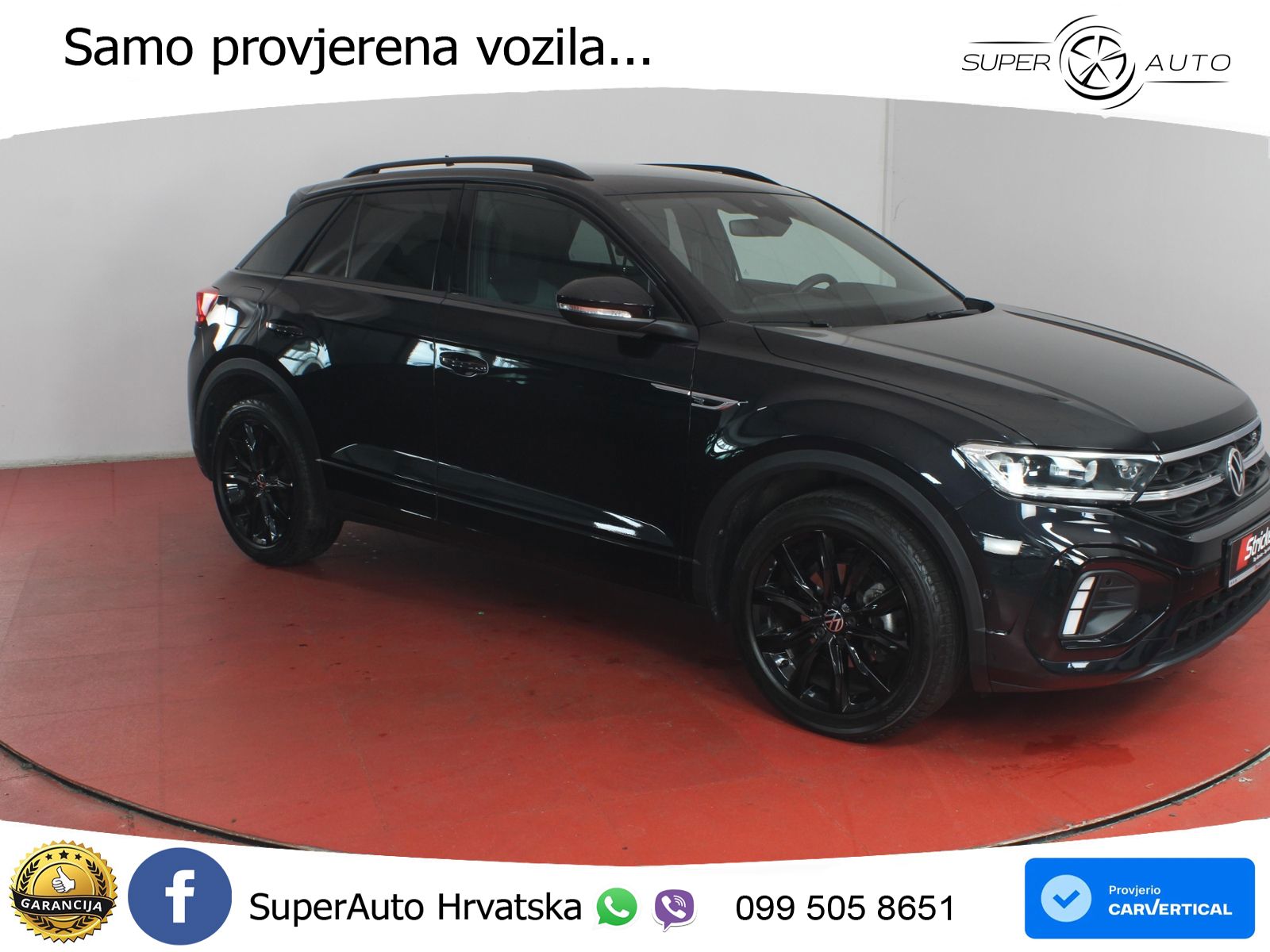 Volkswagen T-Roc 1.5 TSI (150 KS) DSG R-Line LED+GR SJED+ACC