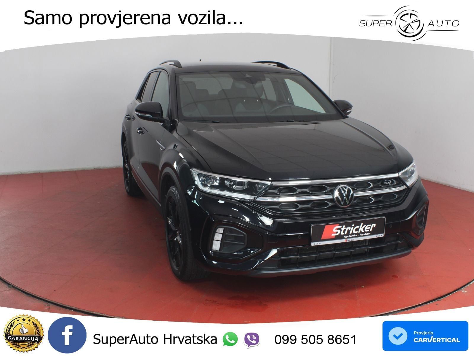 Volkswagen T-Roc 1.5 TSI (150 KS) DSG R-Line LED+GR SJED+ACC