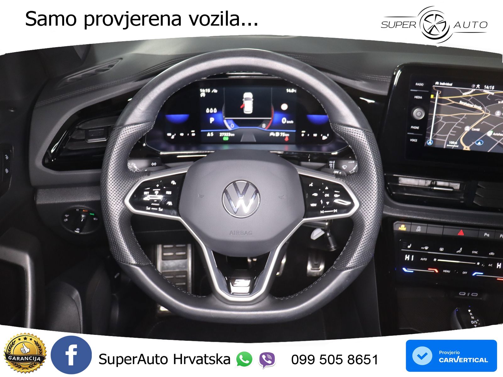 Volkswagen T-Roc 1.5 TSI (150 KS) DSG R-Line LED+GR SJED+ACC
