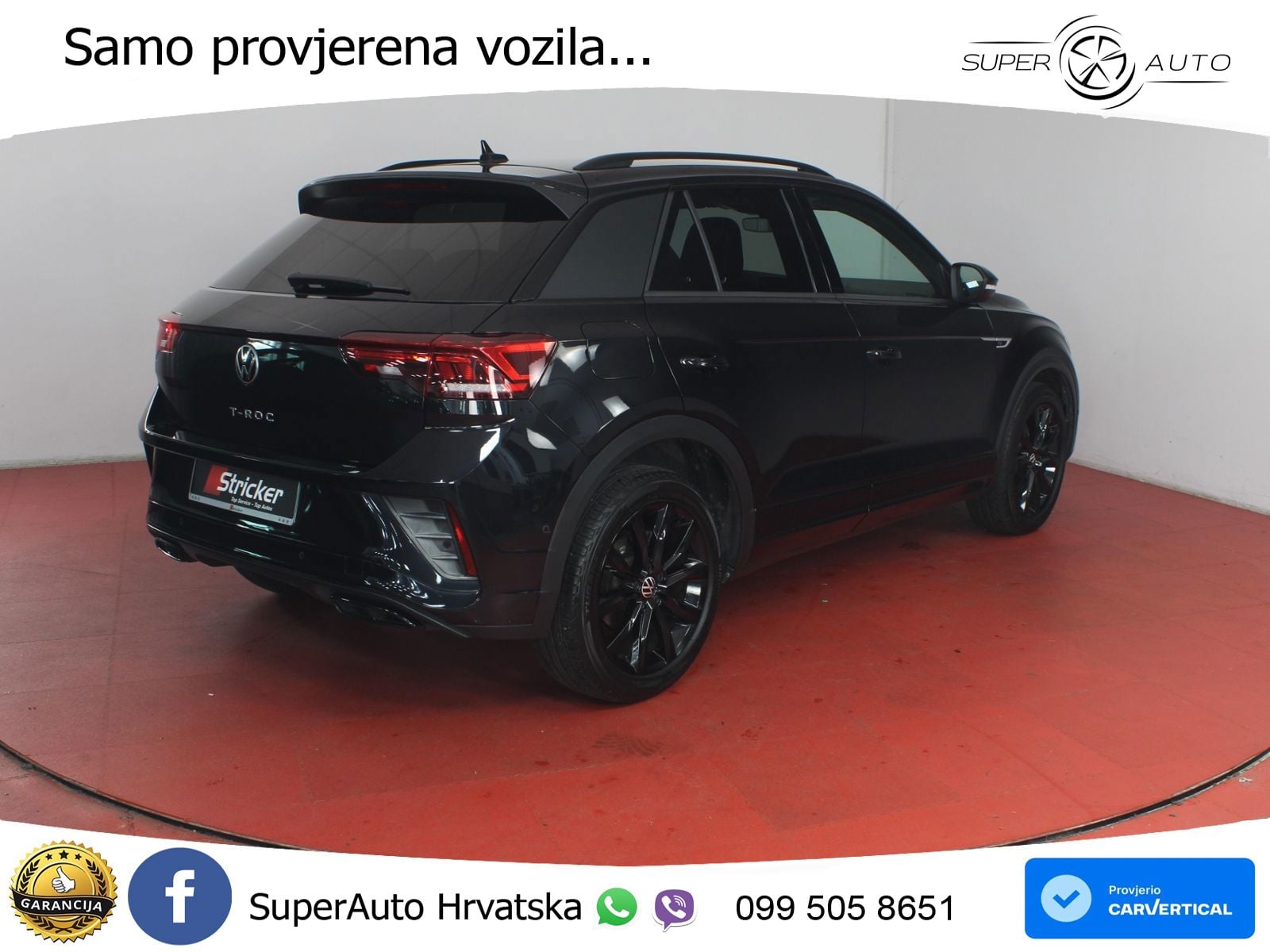 Volkswagen T-Roc 1.5 TSI (150 KS) DSG R-Line LED+GR SJED+ACC