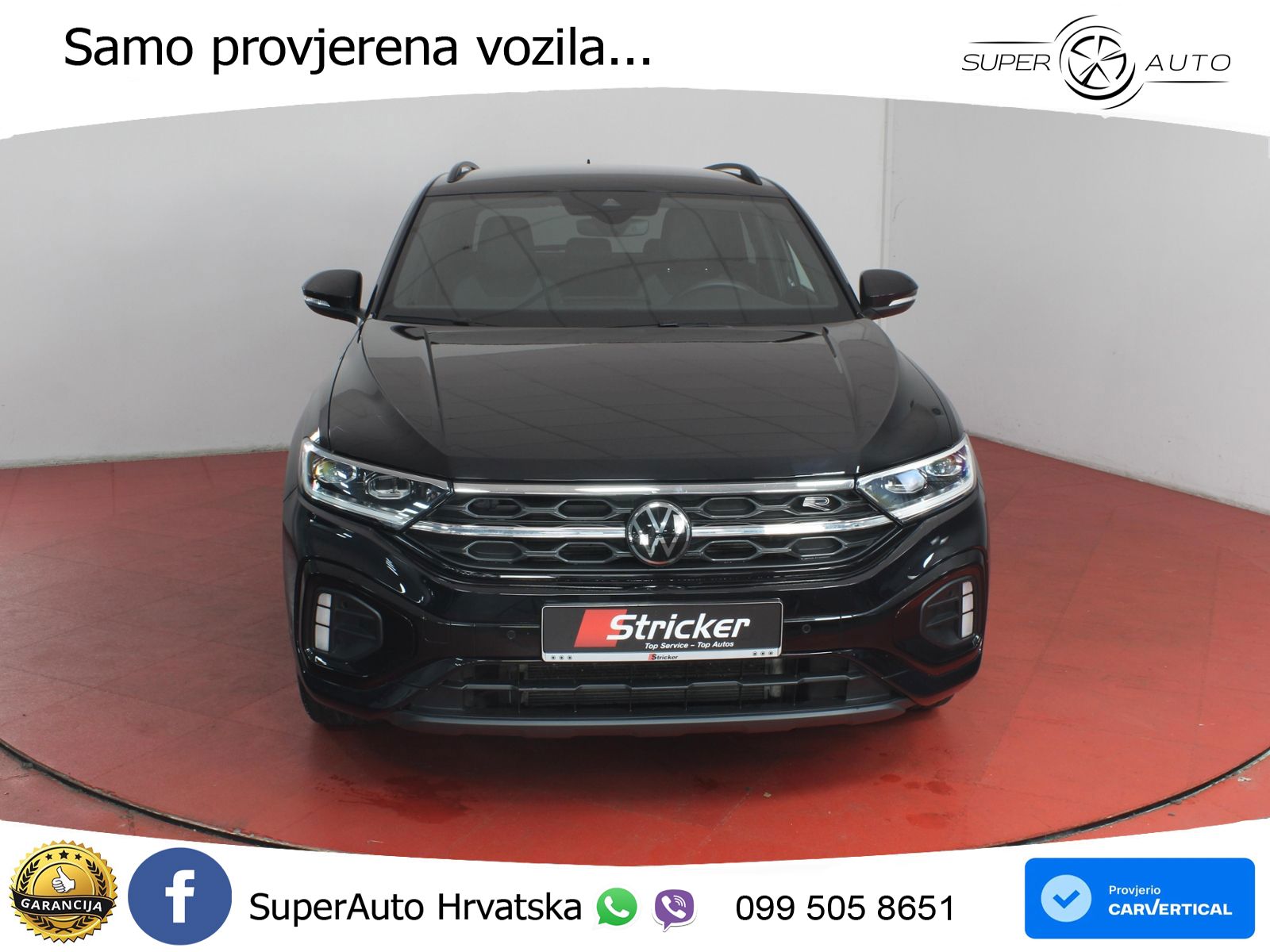 Volkswagen T-Roc 1.5 TSI (150 KS) DSG R-Line LED+GR SJED+ACC