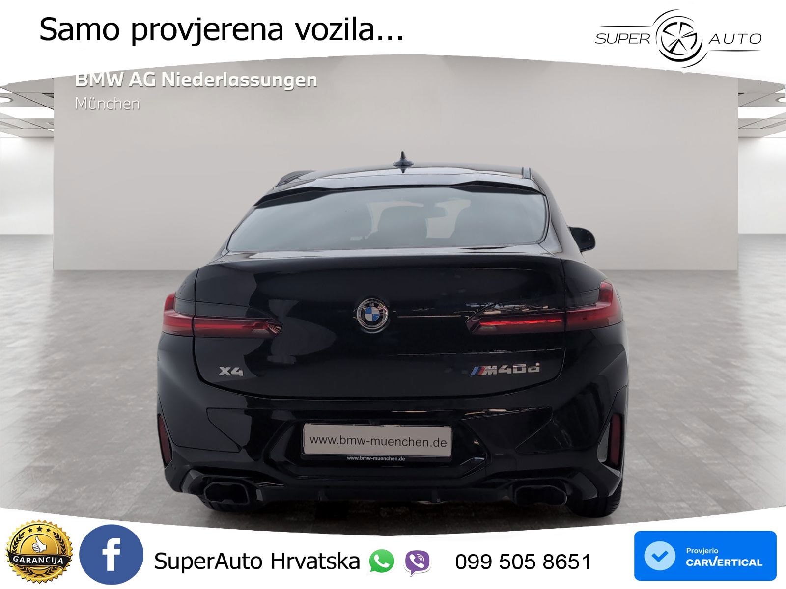 BMW X4 M40d (340 KS) xDrive Steptronic