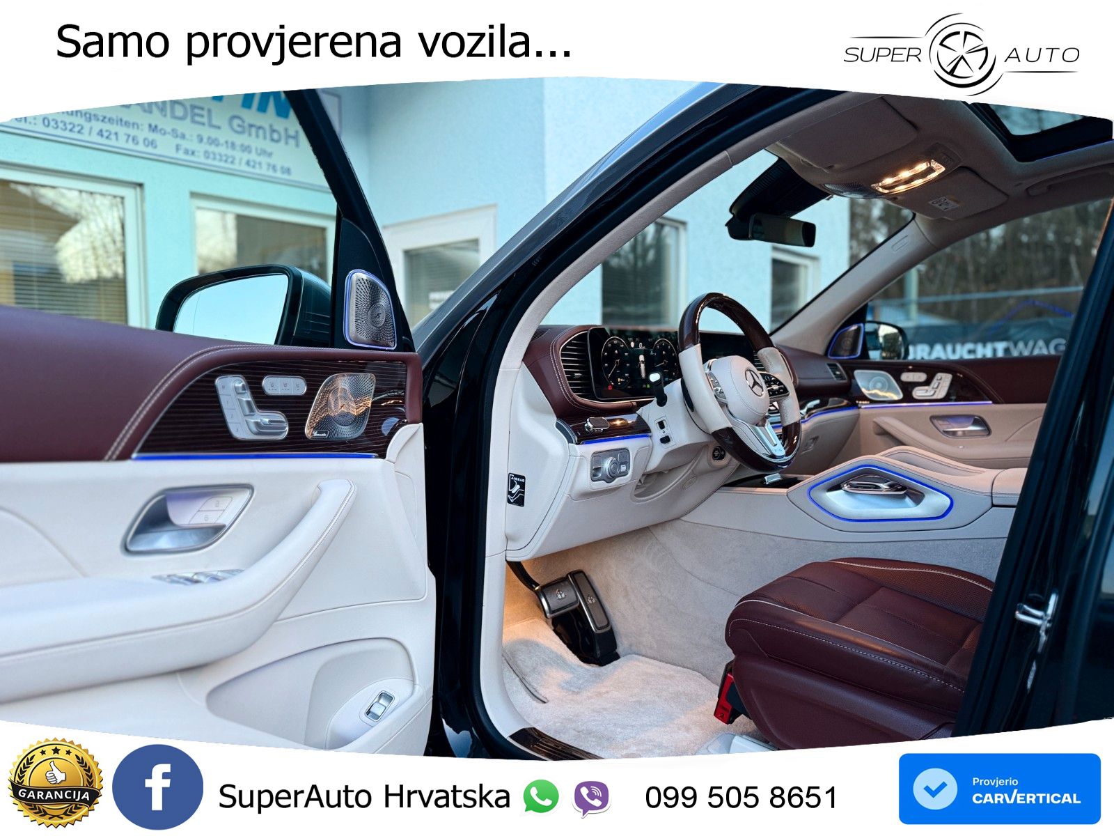 Mercedes-Benz GLS GLS 600 V8 EQ Boost 4MATIC G-TRONIC ACC+HEAD+4xGR SJED+360+PANO