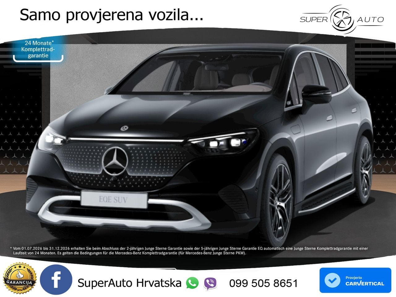 Mercedes EQE SUV 500 100 kWh (408 KS) 4MATIC LED+GR SJED+ACC