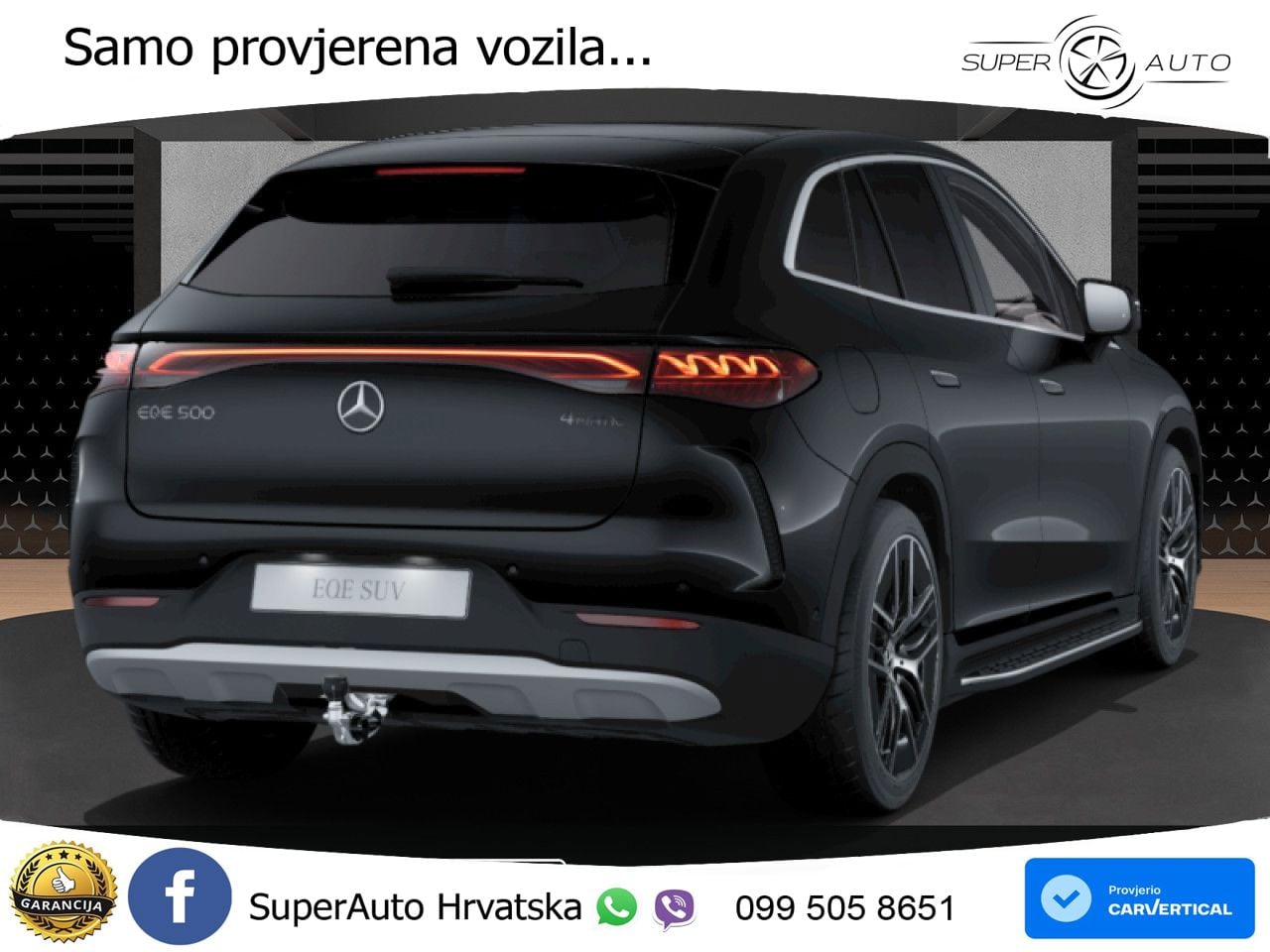 Mercedes EQE SUV 500 100 kWh (408 KS) 4MATIC LED+GR SJED+ACC