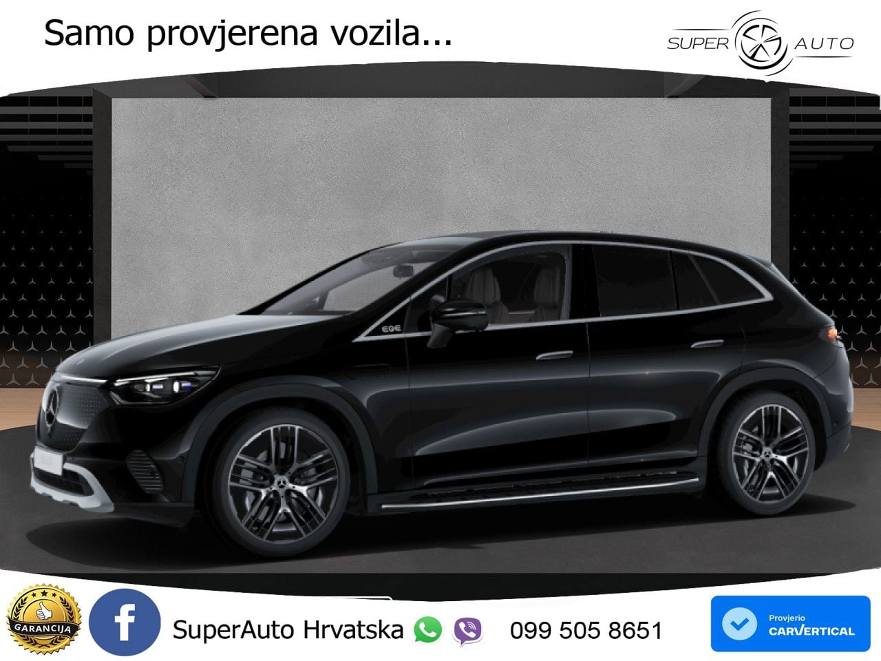 Mercedes EQE SUV 500 100 kWh (408 KS) 4MATIC LED+GR SJED+ACC