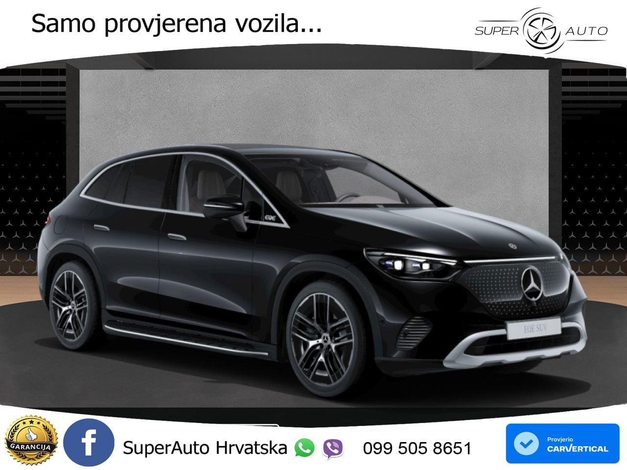 Mercedes EQE SUV 500 100 kWh (408 KS) 4MATIC LED+GR SJED+ACC