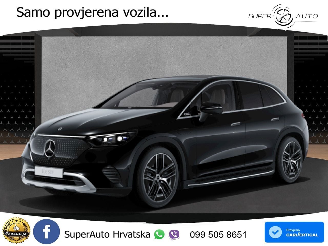 Mercedes EQE SUV 500 100 kWh (408 KS) 4MATIC LED+GR SJED+ACC