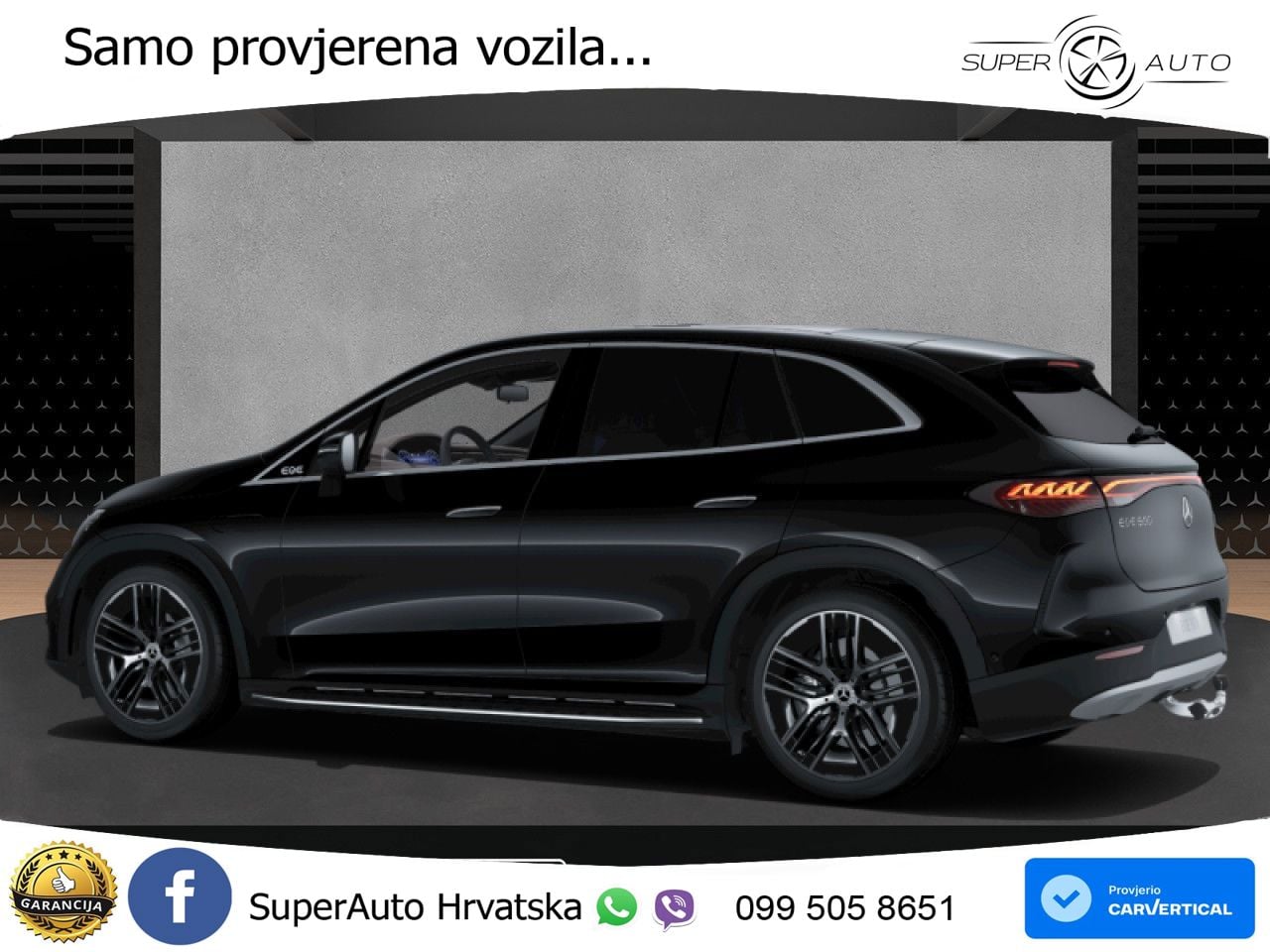 Mercedes EQE SUV 500 100 kWh (408 KS) 4MATIC LED+GR SJED+ACC
