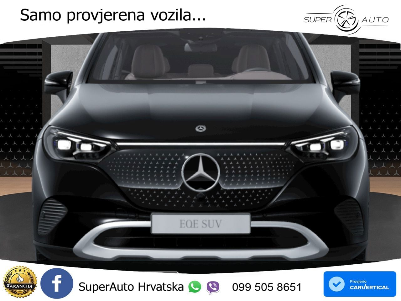 Mercedes EQE SUV 500 100 kWh (408 KS) 4MATIC LED+GR SJED+ACC